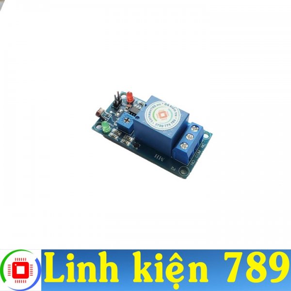  Mạch cảm biến ánh sáng 12V có Relay 10A V2